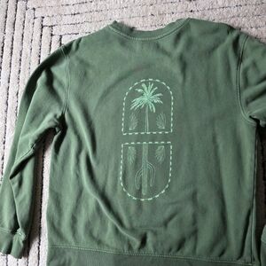 Tropic Cactus Pullover Sweatshirt